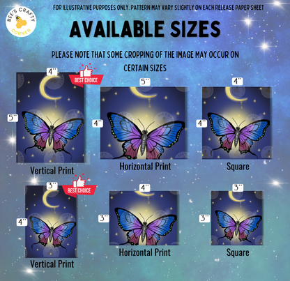 a picture of a blue butterfly on a purple background