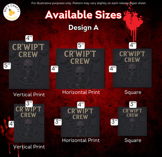 Dark and Creepy Diamond Painting Volume II - Reusable Diamond Painting Release Paper