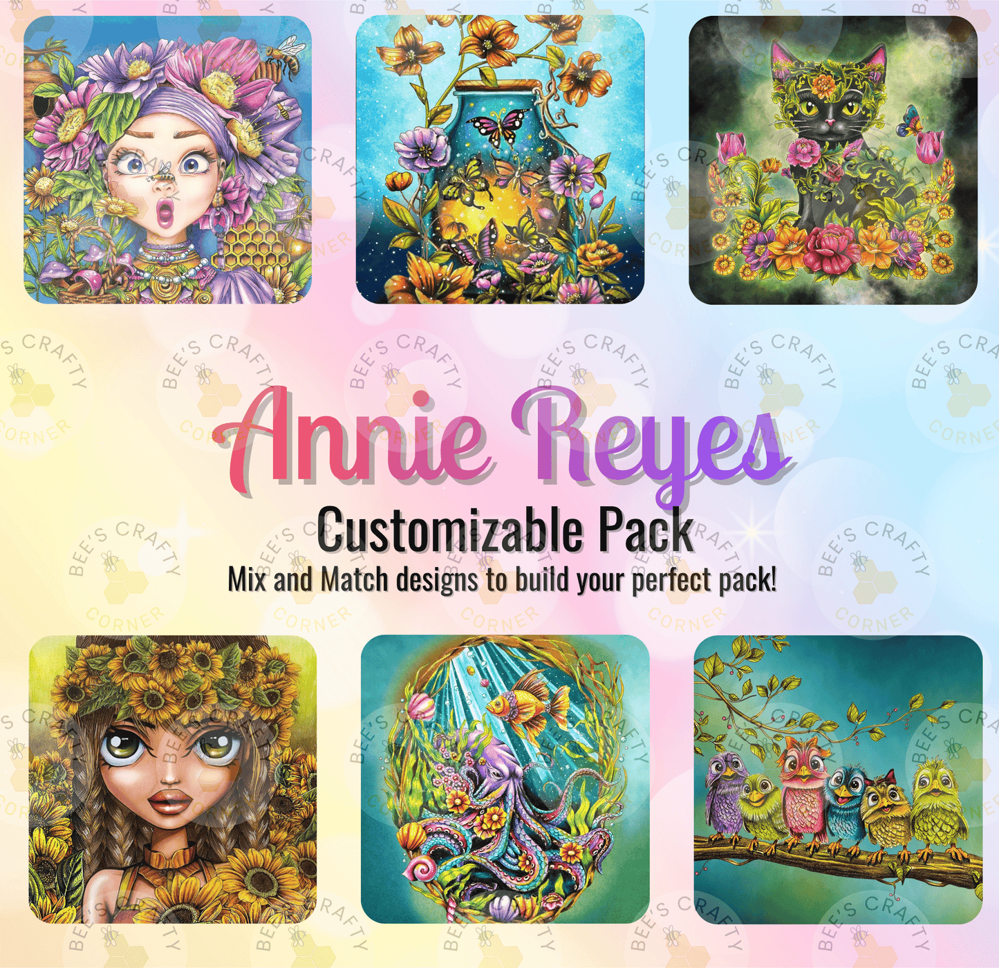 Customizable Pack - Annie Reyes Licensed Release Papers