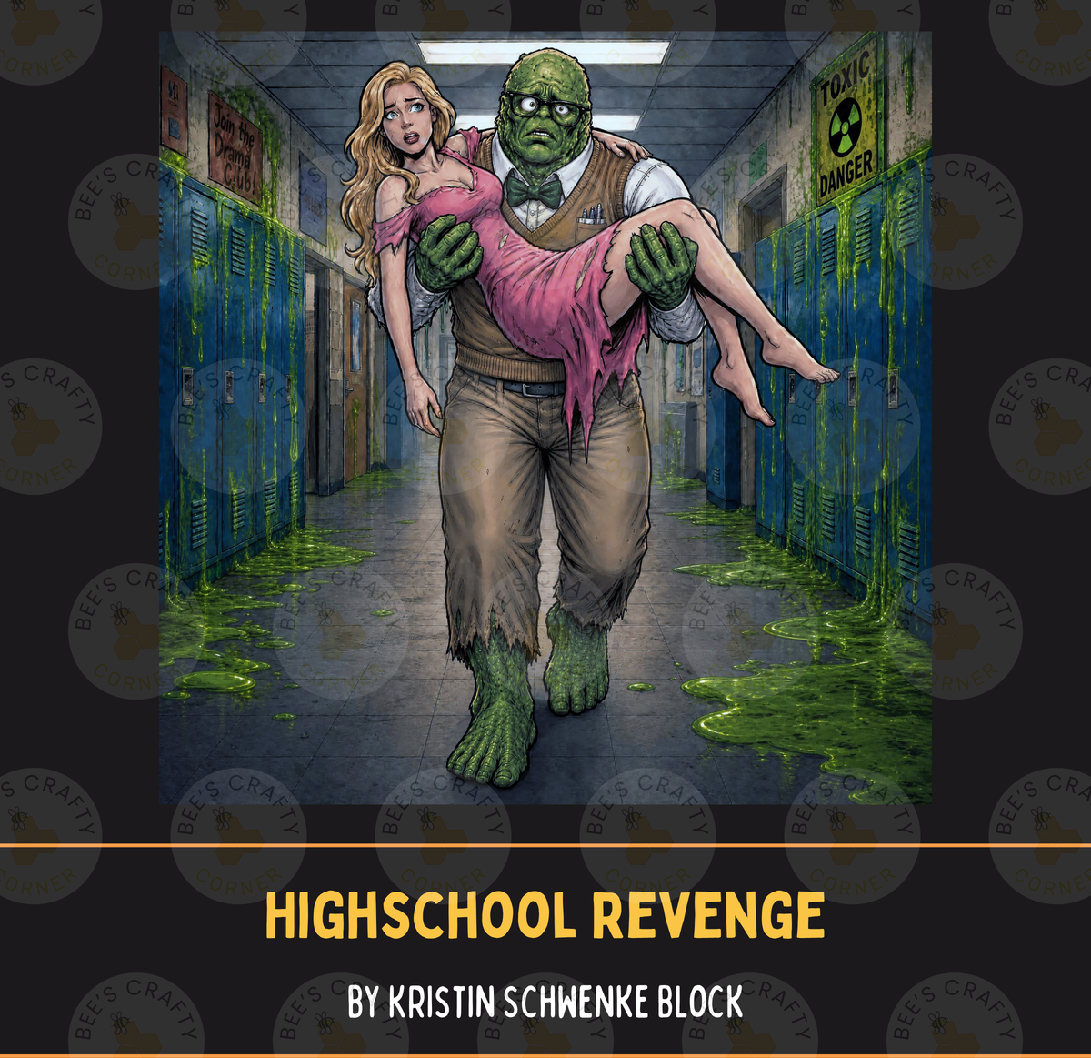 Highschool Revenge by ©Kristin Schwenke Block Licensed Release Papers - Reusable Diamond Painting Release Paper
