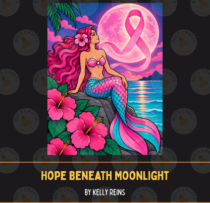 Hope Beneath Moonlight by ©Kelly Reins - Licensed Diamond Painting Release Paper