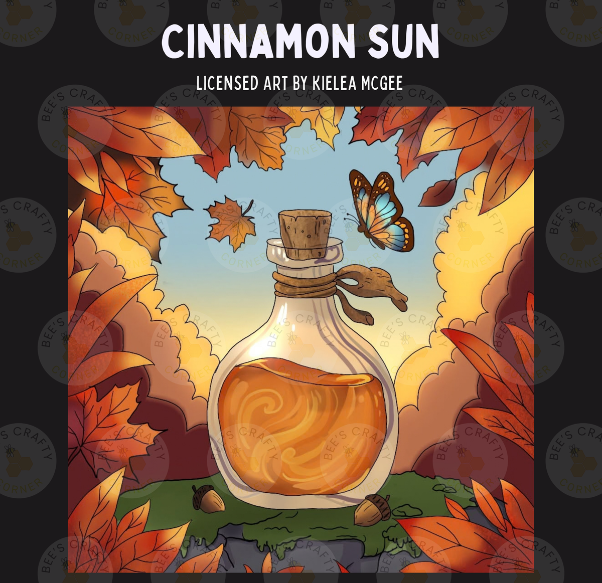 Cinnamon Sun by ©Kielea McGee - Licensed Diamond Painting Release Paper