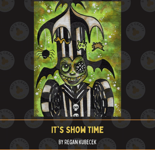 It's Show Time by ©Regan Kubecek - Licensed Diamond Painting Release Paper