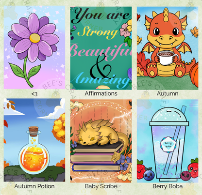 Customizable Pack - Kielea McGee Licensed Release Papers