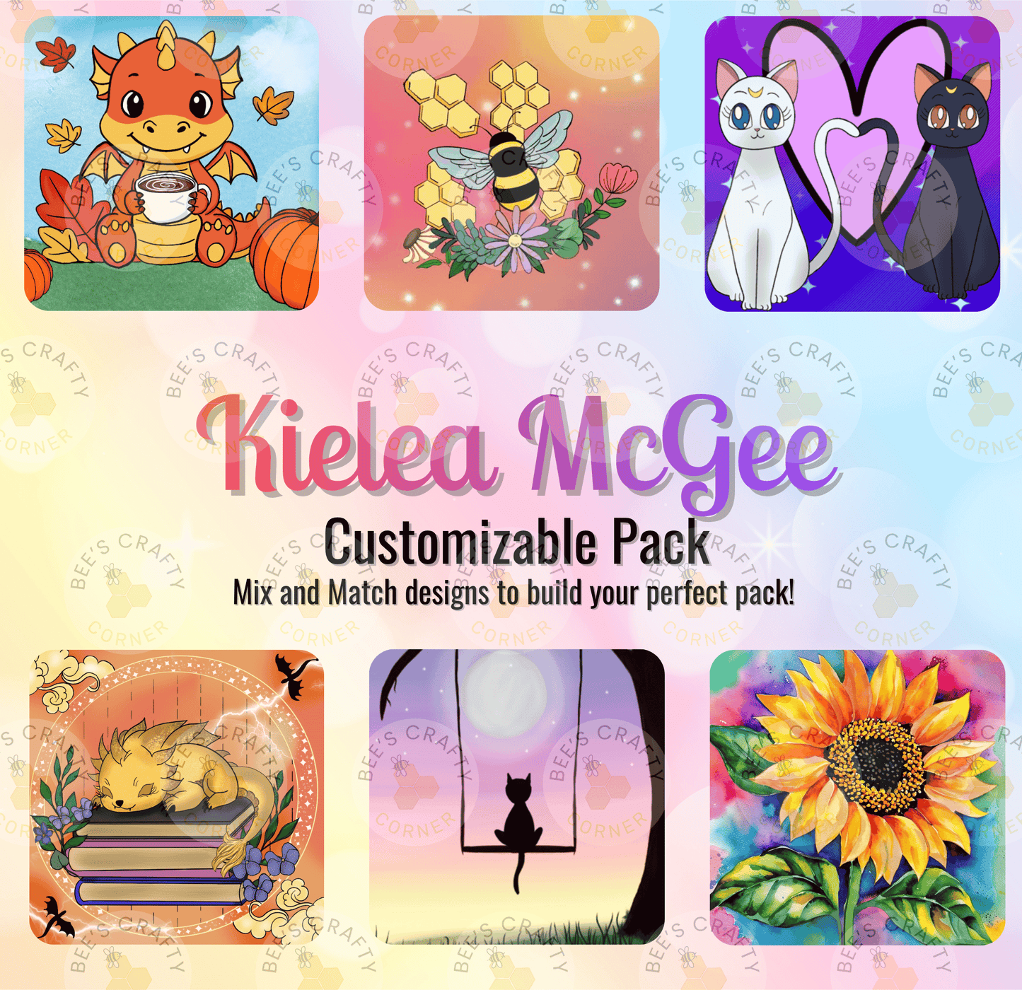 Customizable Pack - Kielea McGee Licensed Release Papers