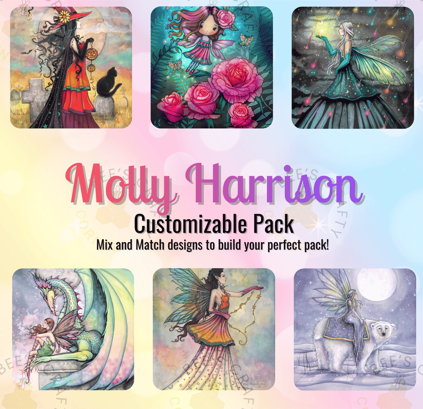 Customizable Pack - Molly Harrison Licensed Release Papers
