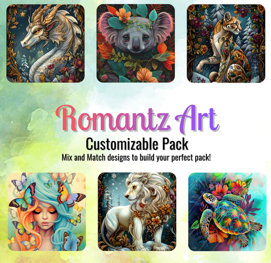 Customizable Pack - RomantzArt Licensed Release Papers