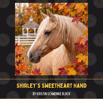 Shirley's Sweetheart Hand by ©Kristin Schwenke Block Licensed Release Papers - Reusable Diamond Painting Release Paper