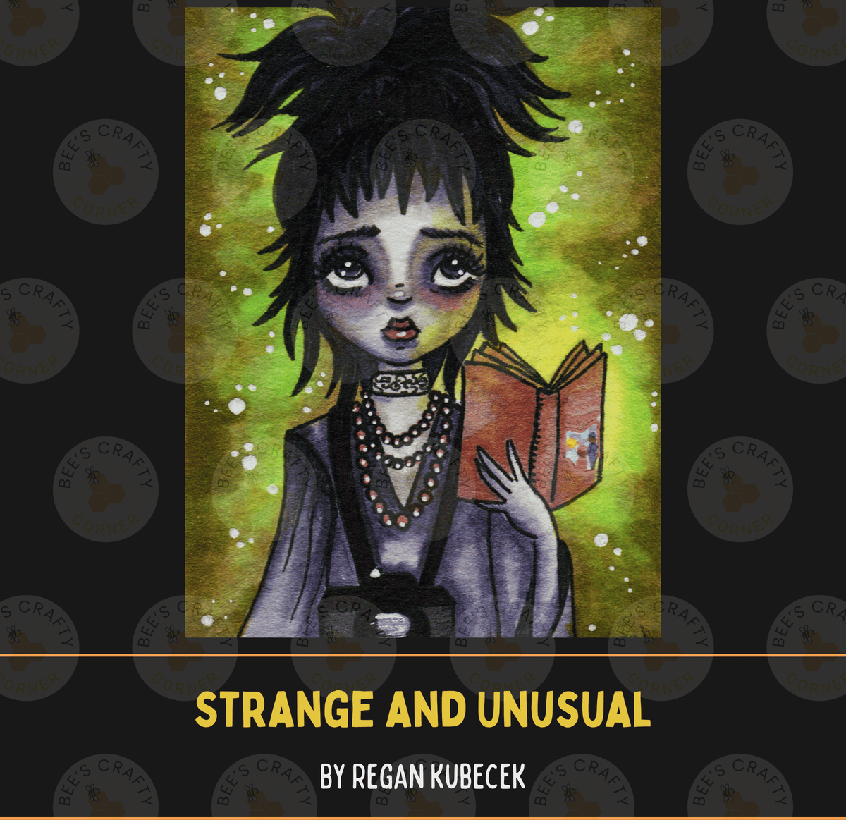 Strange and Unusual by ©Regan Kubecek - Licensed Diamond Painting Release Paper