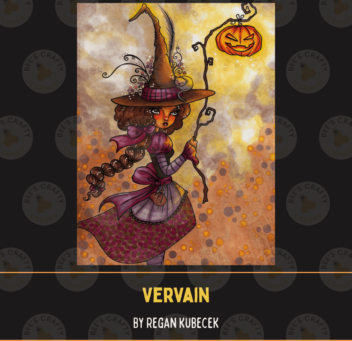 Vervain by ©Regan Kubecek - Licensed Diamond Painting Release Paper