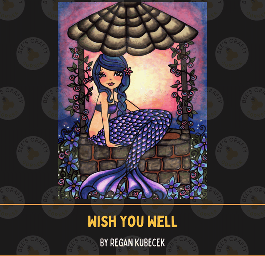 Wish You Well by ©Regan Kubecek - Licensed Diamond Painting Release Paper