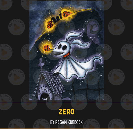 Zero by ©Regan Kubecek - Licensed Diamond Painting Release Paper