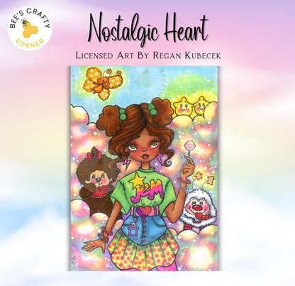 Nostalgic Heart by Regan Kubecek - Licensed Diamond Painting Release Paper