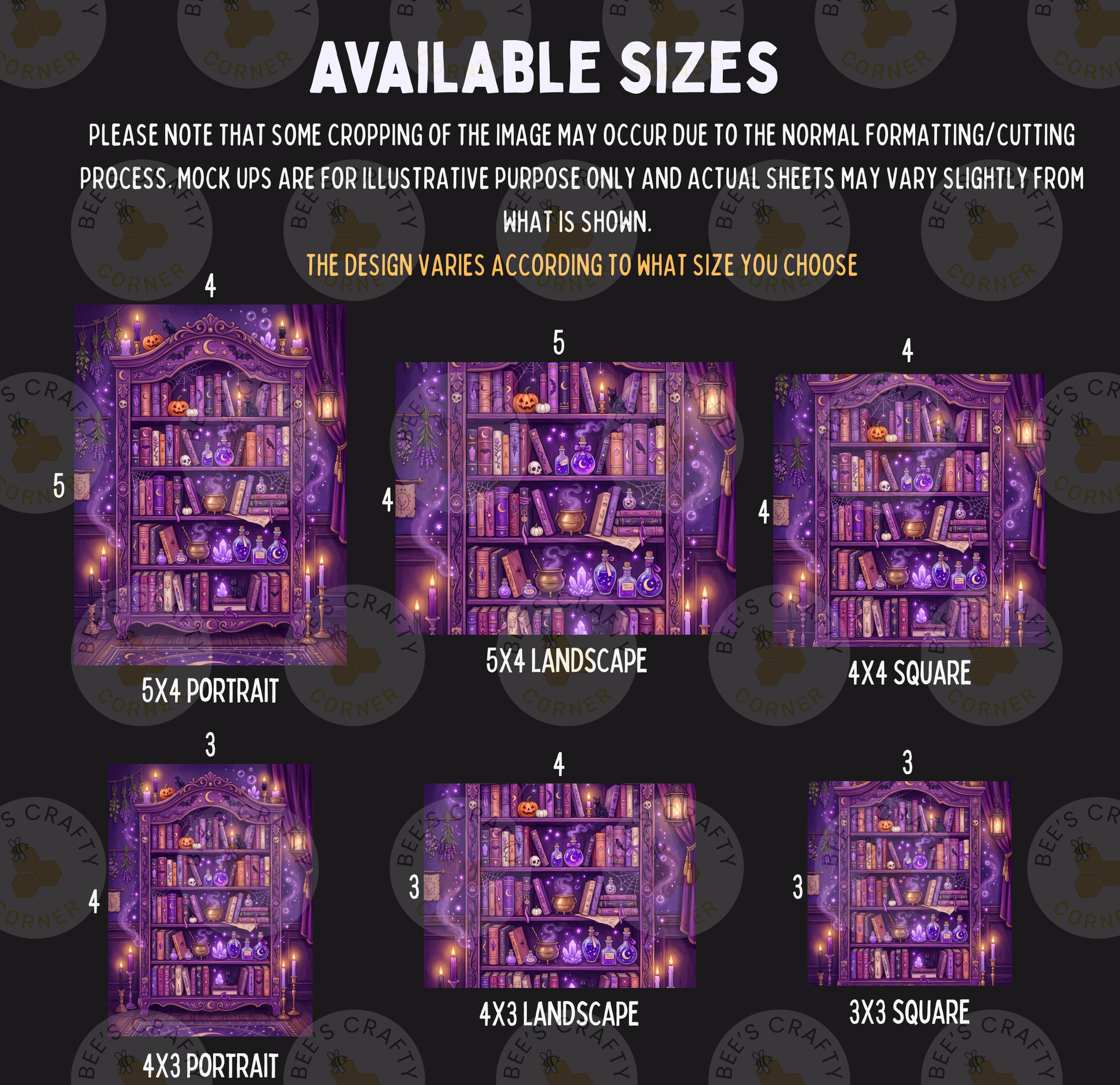 a collection of six different sizes of bookshelves, each with a unique design and color scheme. The bookshelves vary in size, ranging from small to large, and are arranged in a grid format. The image is a collage of these bookshelves, showcasing the different options available for purchase.
