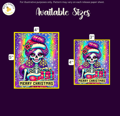 Christmas Tarot Cards - Theme Pack Reusable Diamond Painting Release Paper