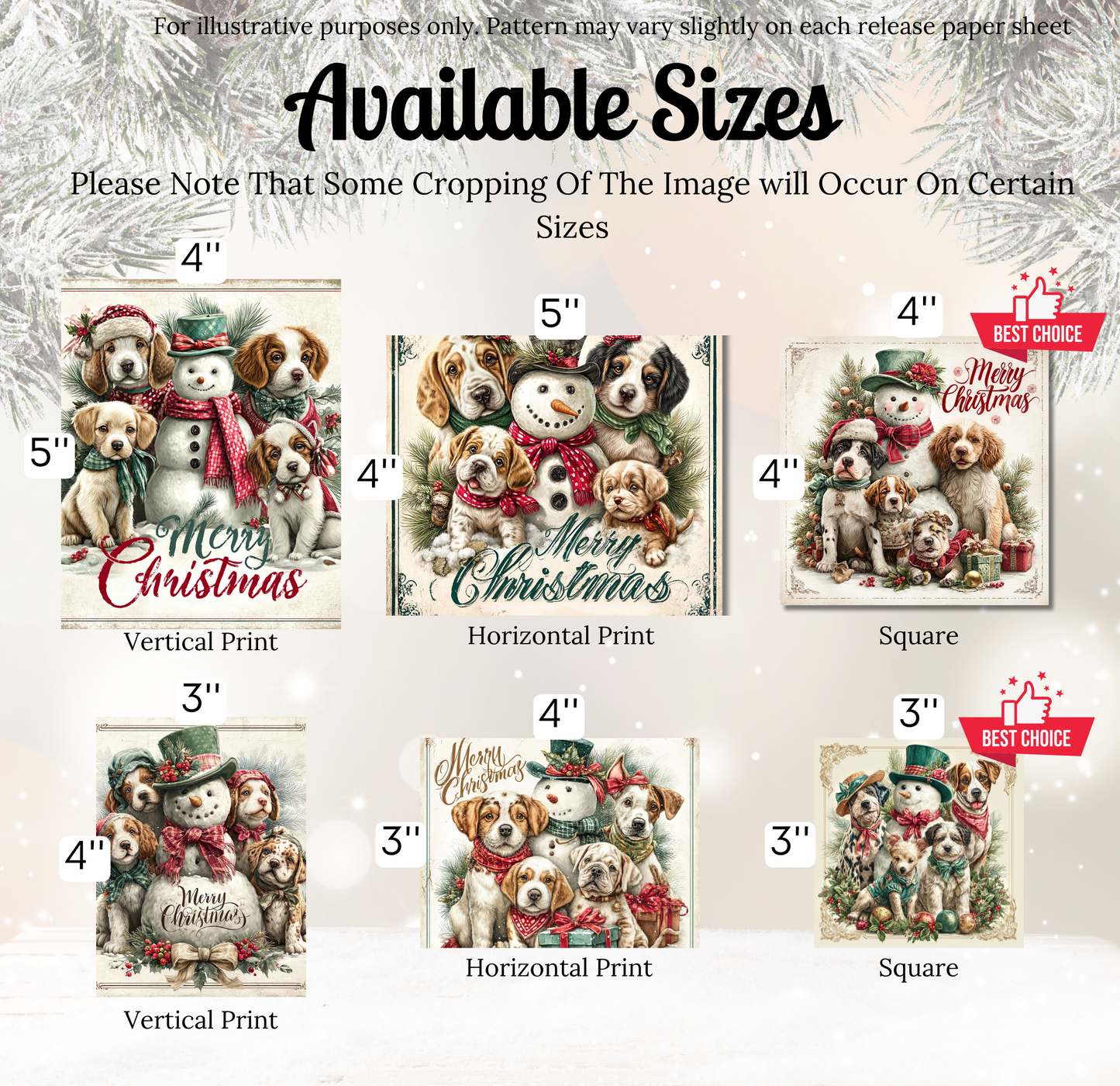 a group of dogs wearing christmas hats and scarfs