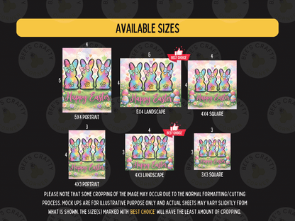 a bunch of cards with a bunch of bunny ears on them
