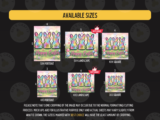 a bunch of cards with a bunch of bunny ears on them