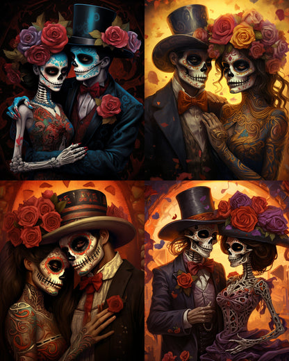 RELEASE PAPER | Dia De Muertos - Theme Pack Reusable Diamond Painting Release Paper