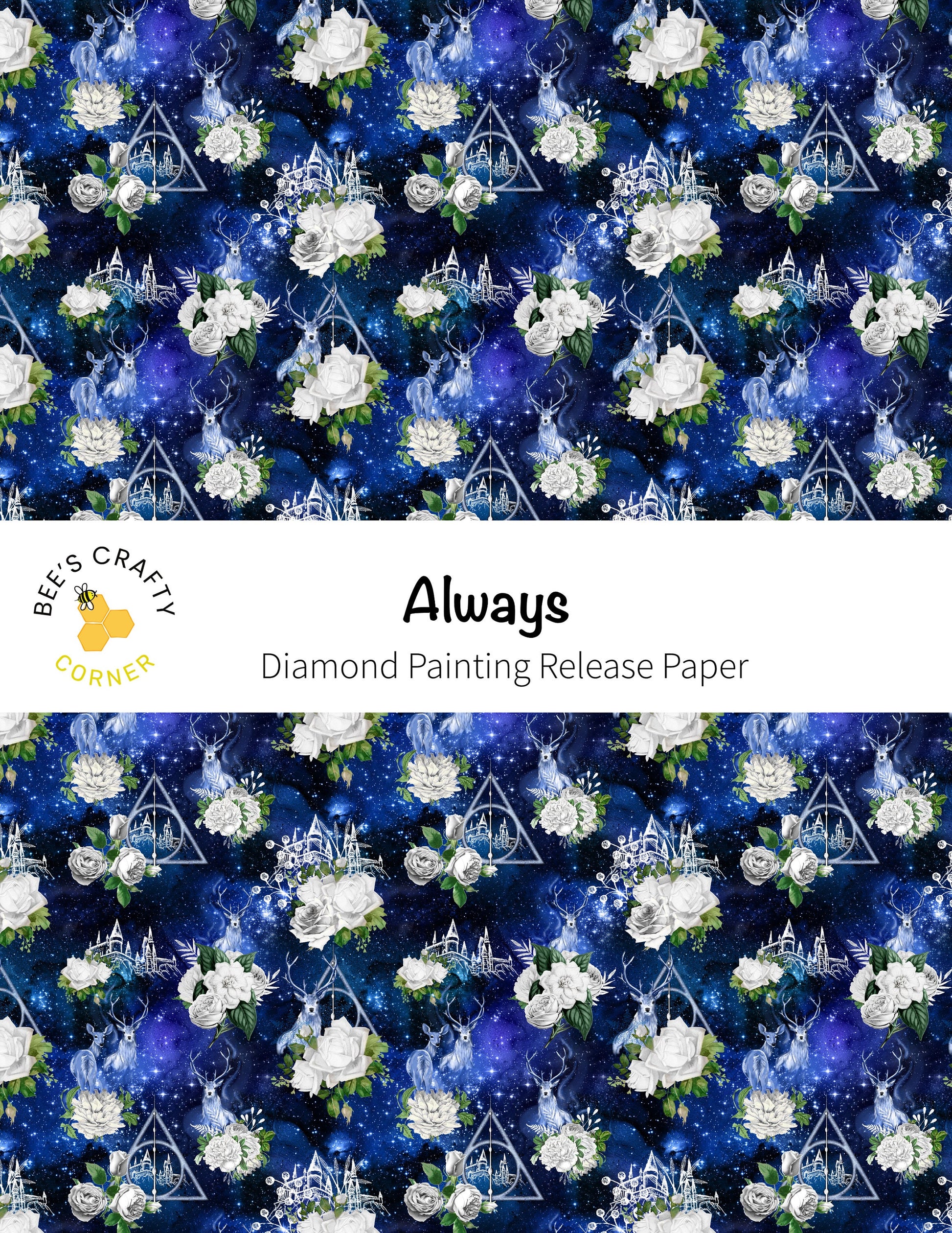 RELEASE PAPER | Always - Reusable Patterned Diamond Painting Release Paper