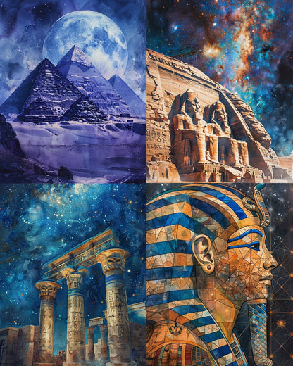 RELEASE PAPER | Ancient Egypt - Theme Pack Reusable Diamond Painting Release Paper