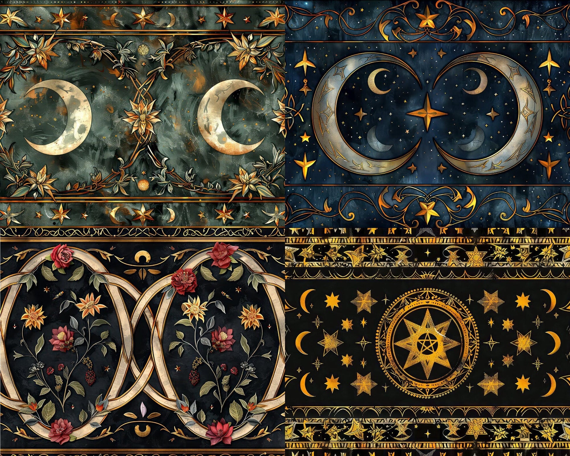 RELEASE PAPER | Celestial - Theme Pack Reusable Diamond Painting Release Paper