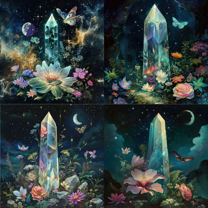RELEASE PAPER | Moth Crystals - Theme Pack Reusable Diamond Painting Release Paper
