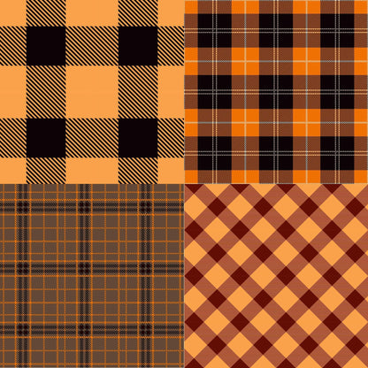 RELEASE PAPER | Fall Plaid - Theme Pack Reusable Diamond Painting Release Paper