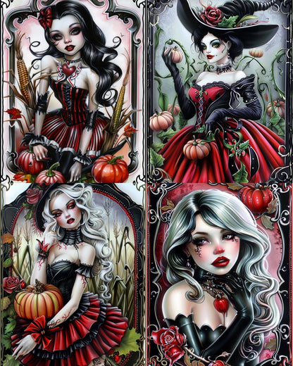 RELEASE PAPER | Witchy Girls - Theme Pack Reusable Diamond Painting Release Paper