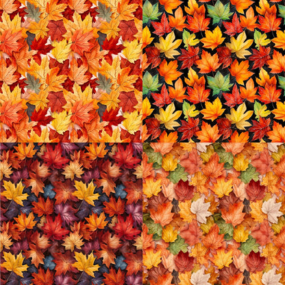 RELEASE PAPER | Fall Leaves - Theme Pack Reusable Diamond Painting Release Paper