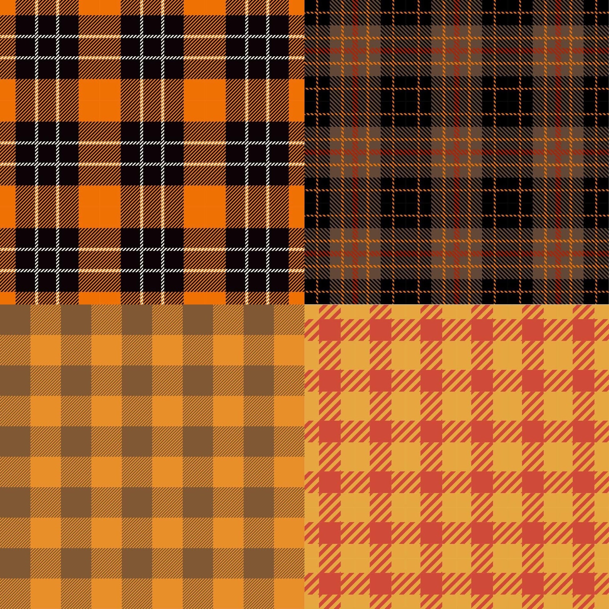 RELEASE PAPER | Fall Plaid - Theme Pack Reusable Diamond Painting Release Paper