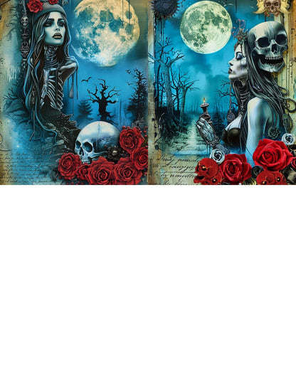 RELEASE PAPER | Blood Raven - Theme Pack Reusable Diamond Painting Release Paper