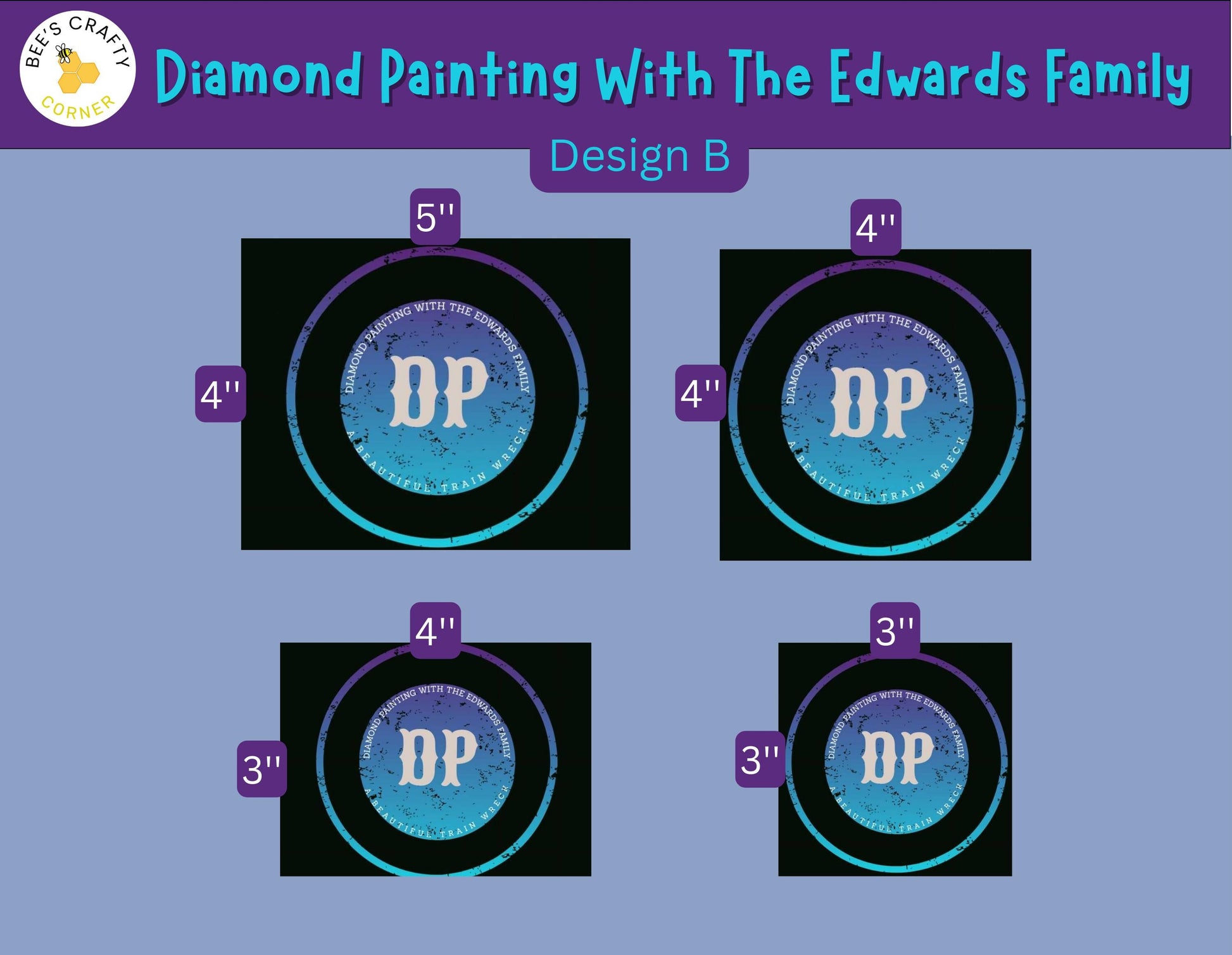 RELEASE PAPER | Diamond Painting With The Edwards - Reusable Diamond Painting Release Paper