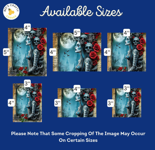RELEASE PAPER | Blood Raven - Theme Pack Reusable Diamond Painting Release Paper