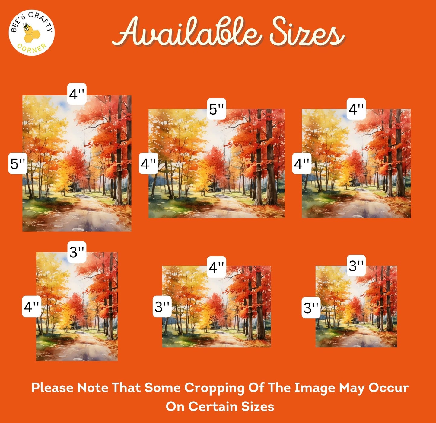 RELEASE PAPER | Fall Forest - Theme Pack Reusable Diamond Painting Release Paper