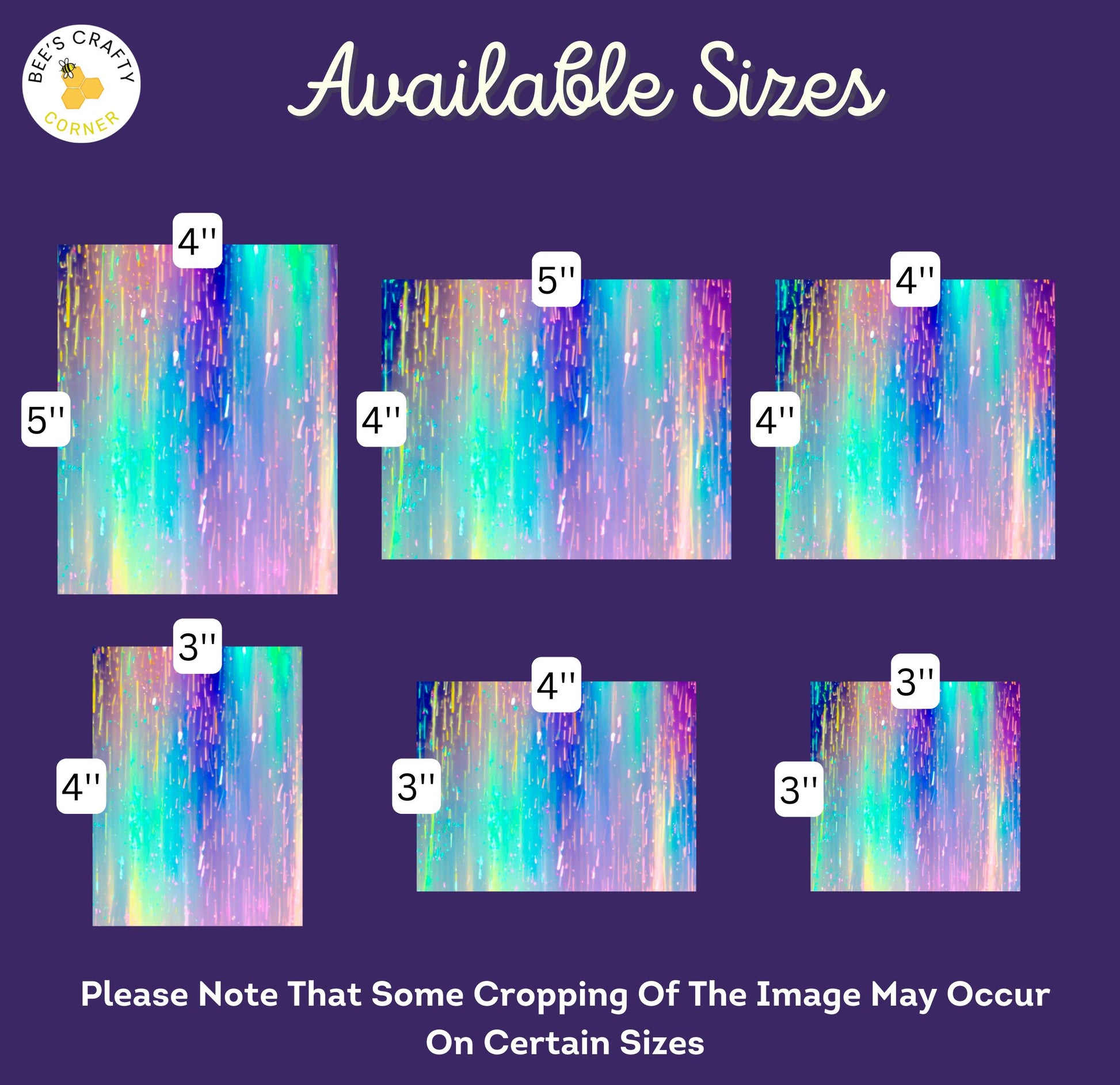 RELEASE PAPER | Electric Rain - Theme Pack Reusable Diamond Painting Release Paper