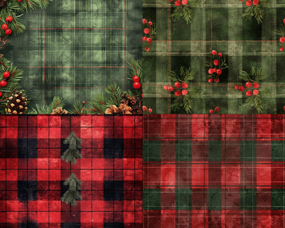 RELEASE PAPER | Christmas Flannel - Theme Pack Reusable Diamond Painting Release Paper