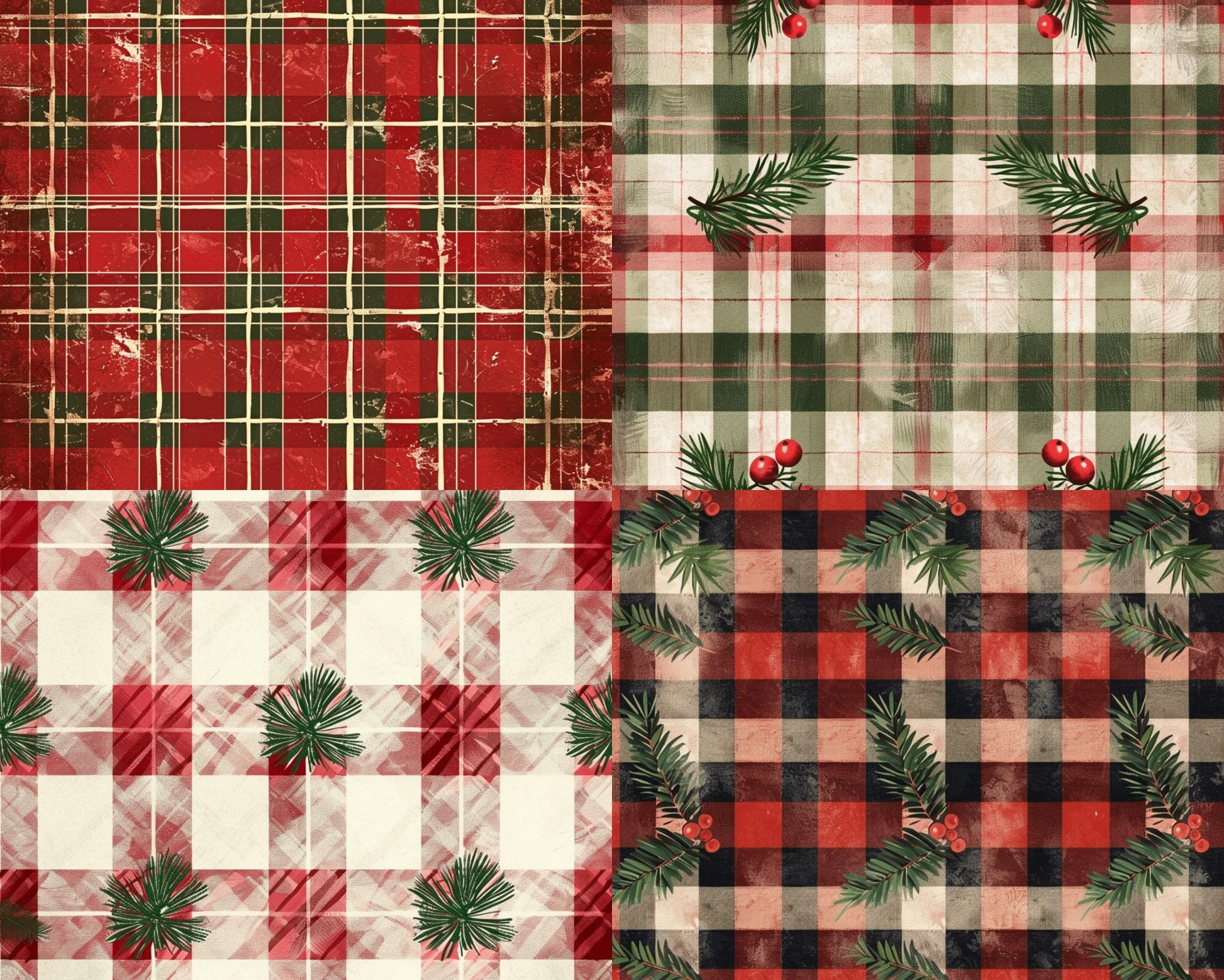 RELEASE PAPER | Christmas Flannel - Theme Pack Reusable Diamond Painting Release Paper