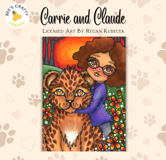 RELEASE PAPER | Carrie and Claude by Regan Kubecek - Licensed Release Papers