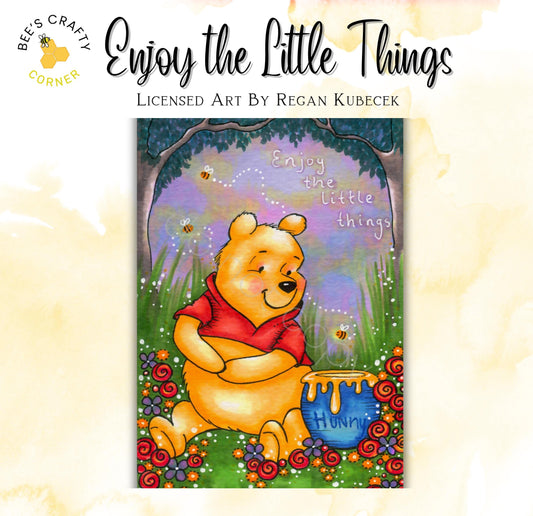 RELEASE PAPER | Enjoy The Little Things by Regan Kubecek - Licensed Release Papers
