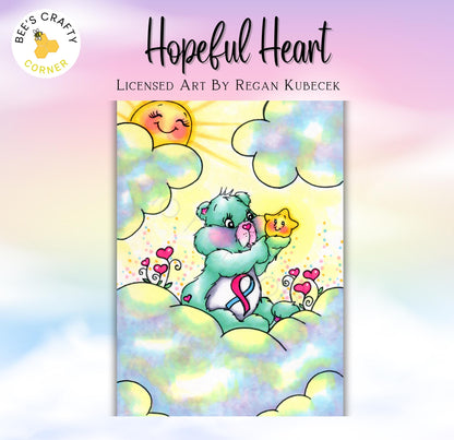 RELEASE PAPER | Hopeful Heart by Regan Kubecek - Licensed Release Papers
