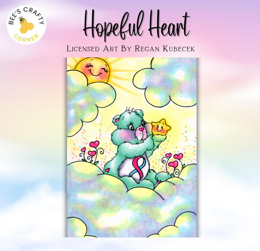 RELEASE PAPER | Hopeful Heart by Regan Kubecek - Licensed Release Papers