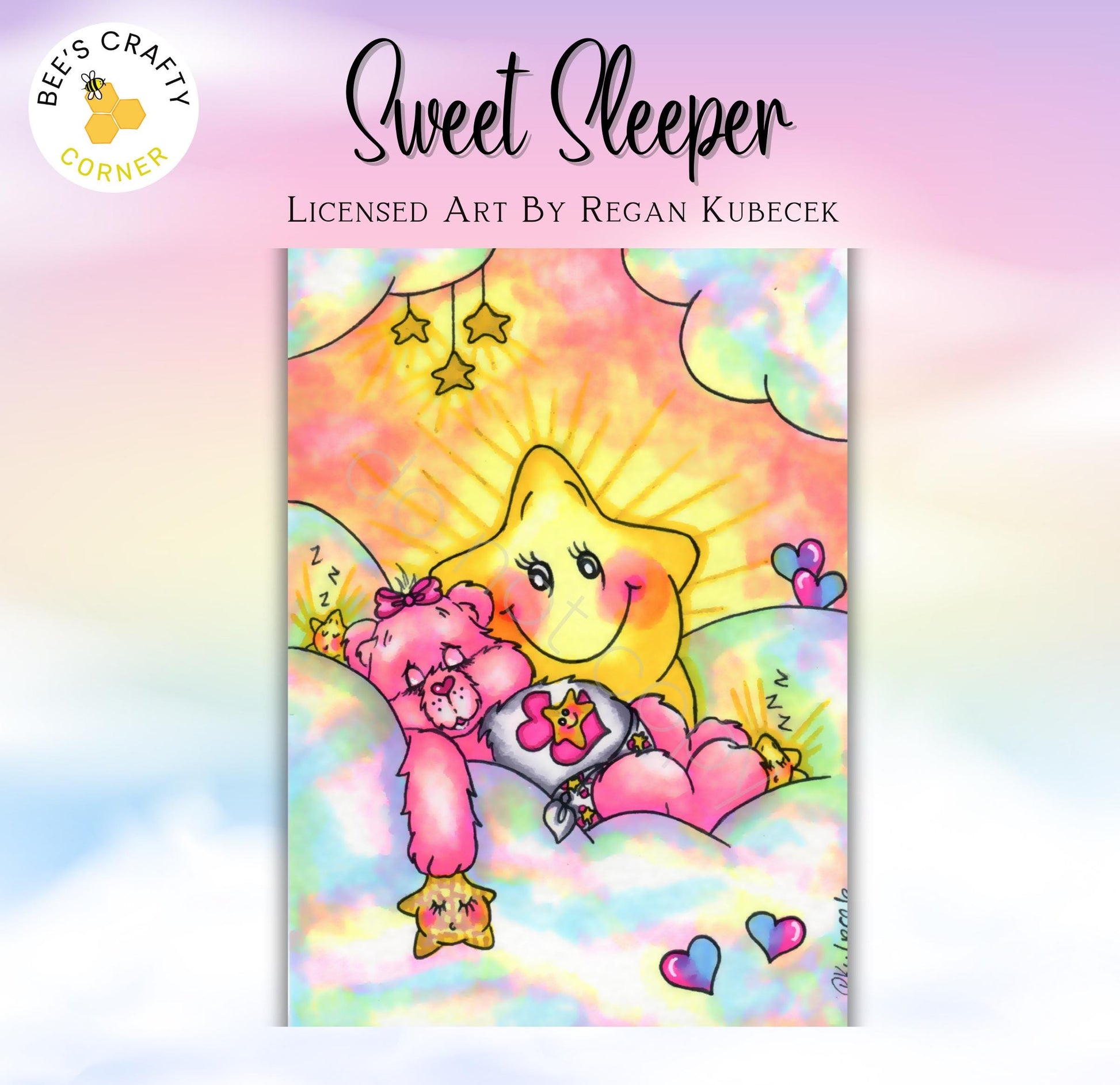 RELEASE PAPER | Sweet Sleeper by Regan Kubecek - Licensed Release Papers