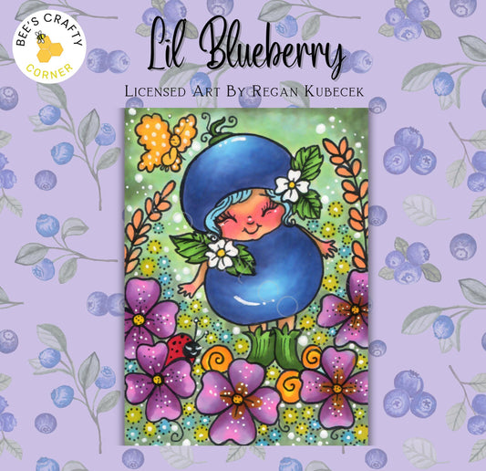 RELEASE PAPER | Lil Blueberry by Regan Kubecek - Licensed Release Papers