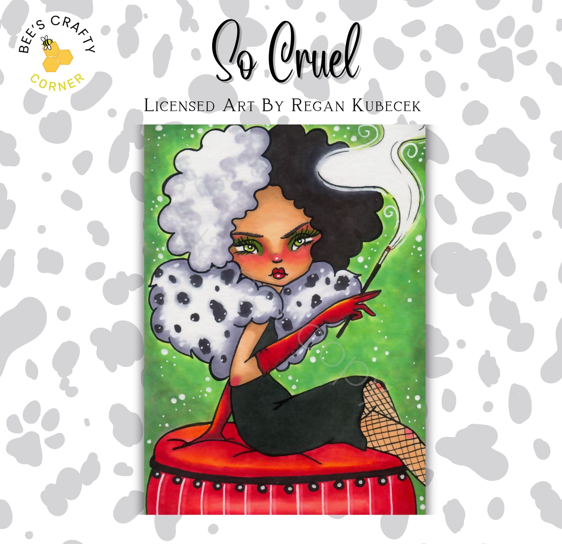 RELEASE PAPER | So Cruel by Regan Kubecek - Licensed Release Papers