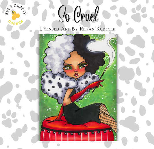 RELEASE PAPER | So Cruel by Regan Kubecek - Licensed Release Papers