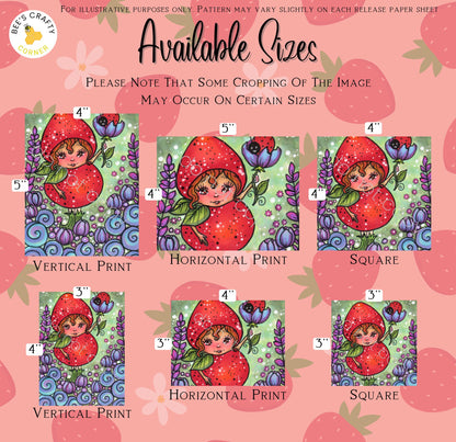 RELEASE PAPER | Lil Strawberry by Regan Kubecek - Licensed Release Papers