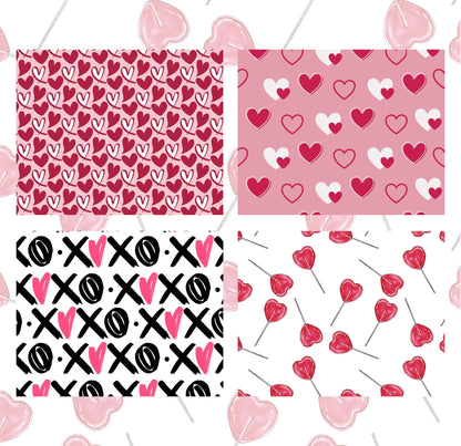RELEASE PAPER | Valentine's Day - Theme Pack Reusable Diamond Painting Release Paper