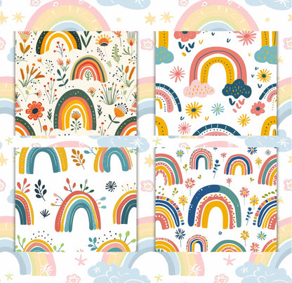 RELEASE PAPER | Spring Rainbow - Theme Pack Reusable Diamond Painting Release Paper