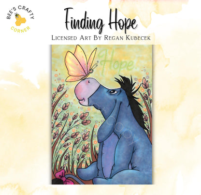 RELEASE PAPER | Finding Hope by Regan Kubecek - Licensed Release Papers